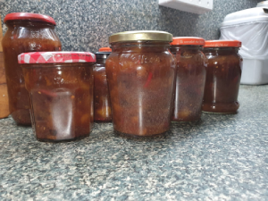 First Half Of Large Batch Of Chutney First Half Of Large Batch Of Chutney